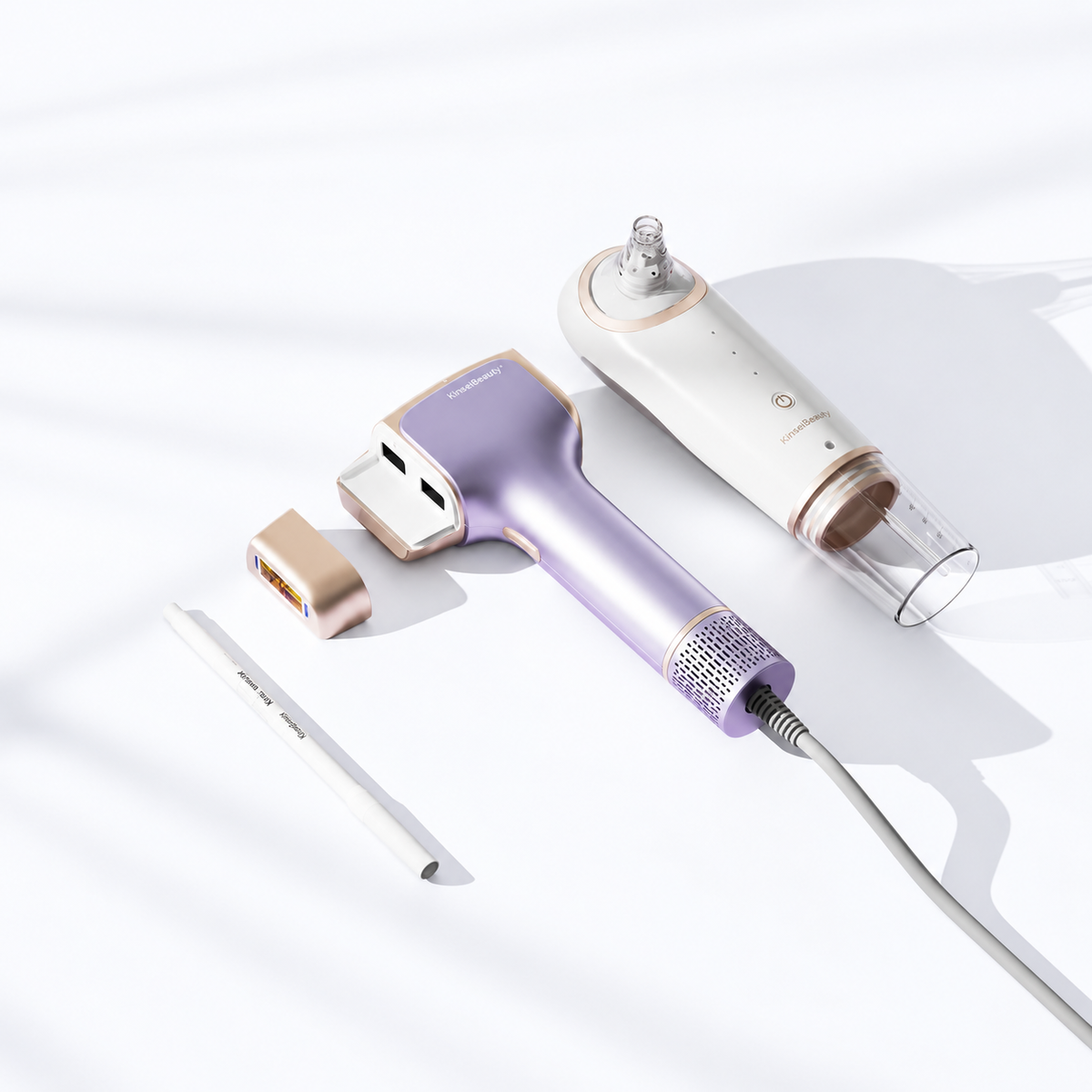 KinseiBeauty T36 IPL Hair Removal Device with HR Lamp Head Purple